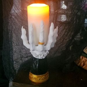 Demon Hand Candle Holder